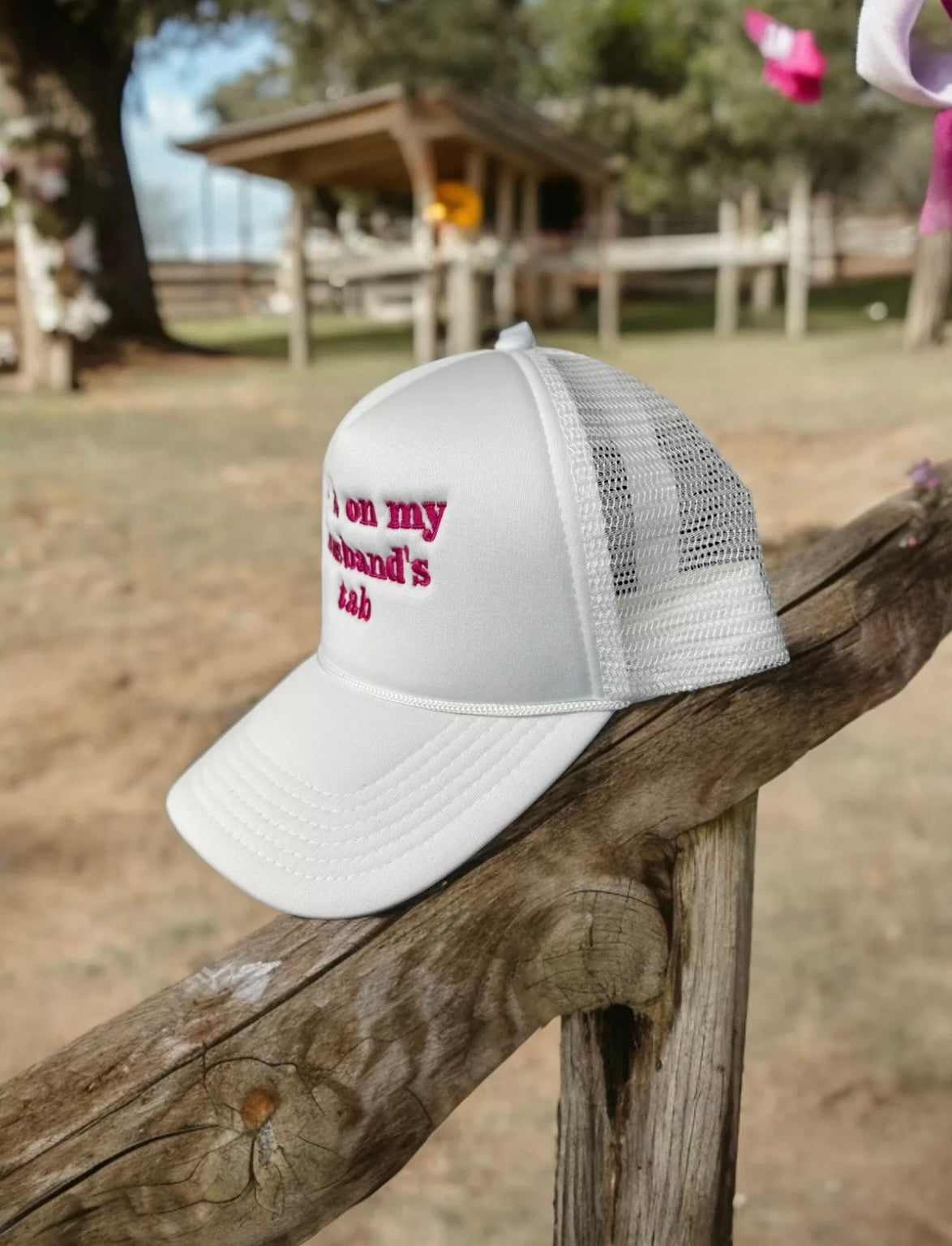 Put It On My Husbands Tab Trucker Hat - BEYOUtify Boutique