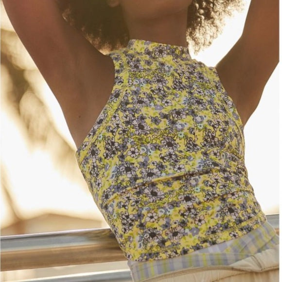 Fresh Squeezed Floral Tank - BEYOUtify Boutique