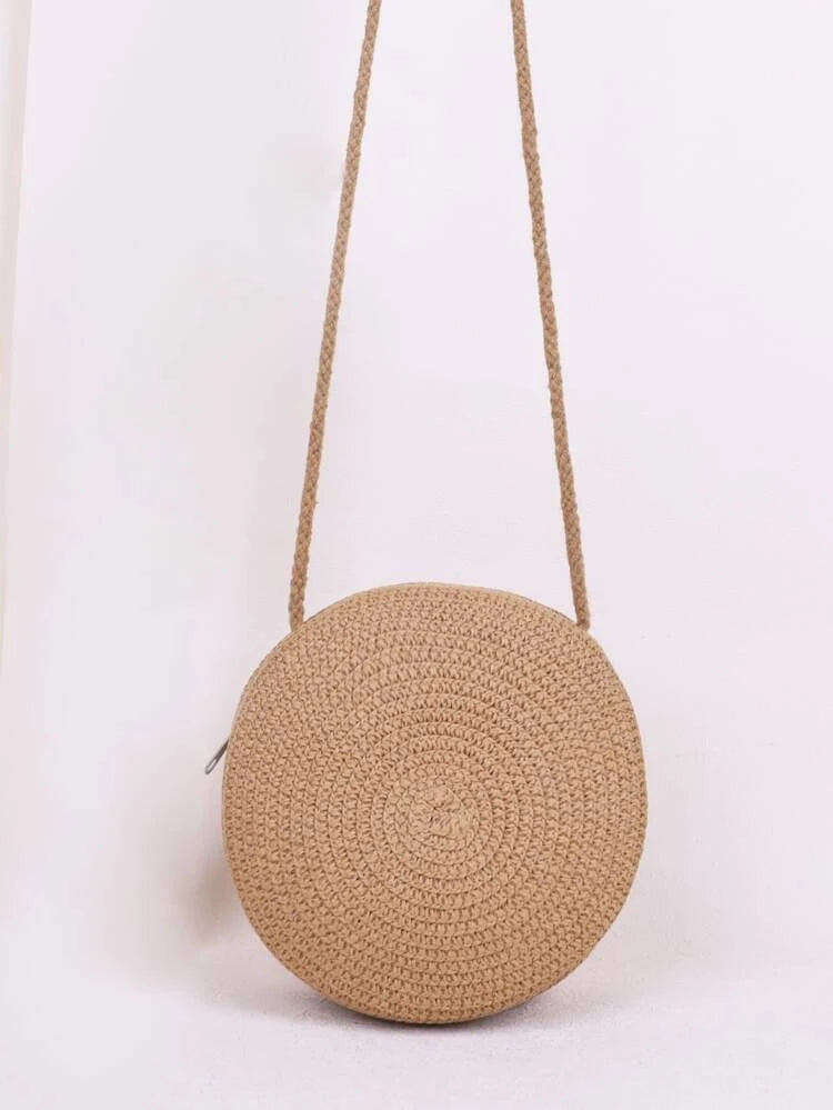 Mini Straw Crossbody Bag - BEYOUtify Boutique
