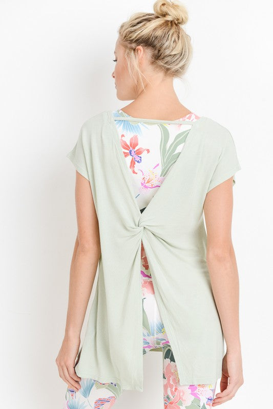 CREW NECK TOP (MINT) - BEYOUtify Boutique