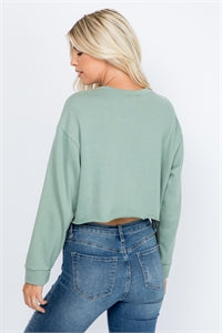 Lets Take an Adventure Sweatshirt(Olive) - BEYOUtify Boutique