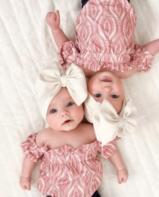 Kalanai Off Shoulder Onesie (Pink) - BEYOUtify Boutique