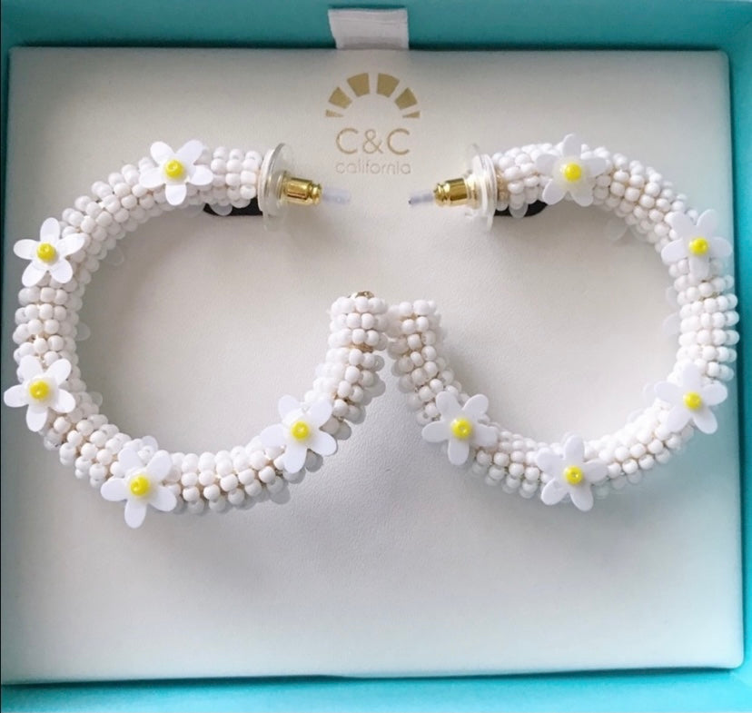 C & C Daisy Earrings - BEYOUtify Boutique