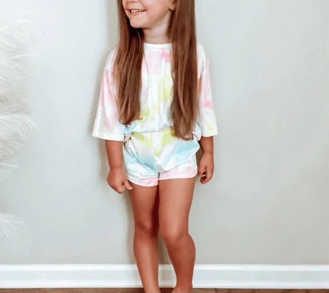 Two-Piece Lounge Set (Tie-Dye) - BEYOUtify Boutique