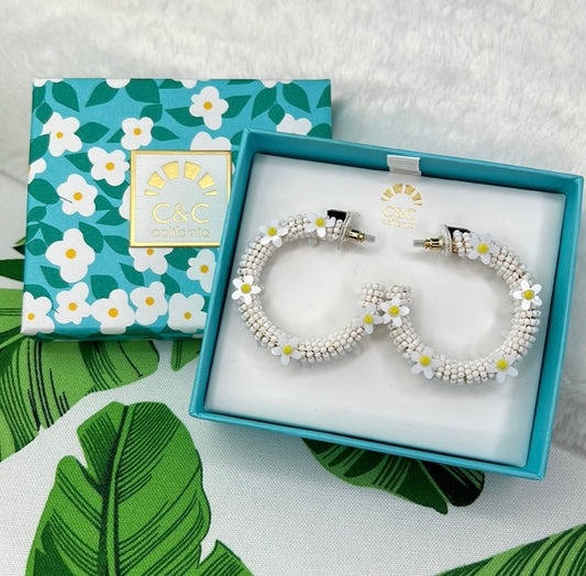C & C Daisy Earrings - BEYOUtify Boutique