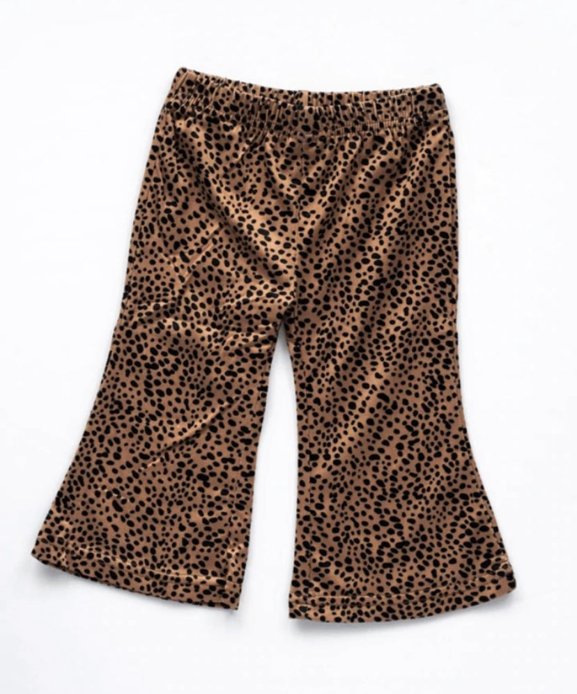 Animal Print Boho Bell Bottoms - BEYOUtify Boutique