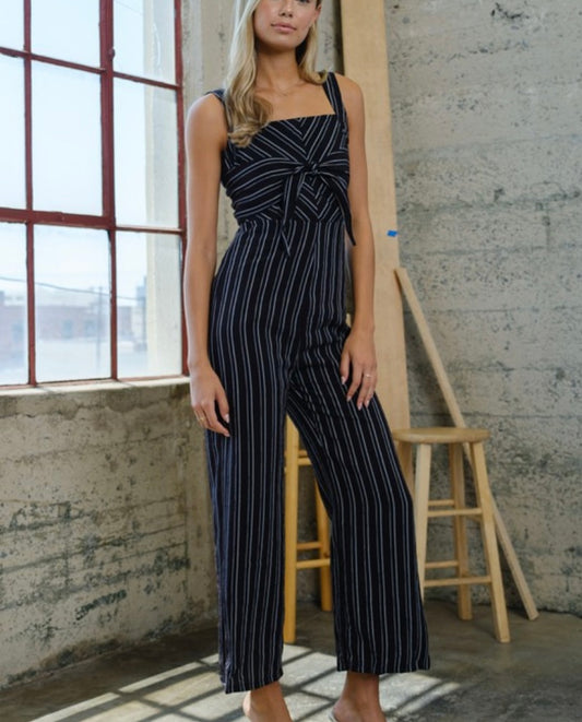 Angie Square Neck Jumpsuit - BEYOUtify Boutique 