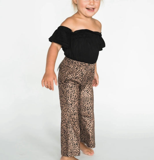 Animal Print Boho Bell Bottoms - BEYOUtify Boutique 