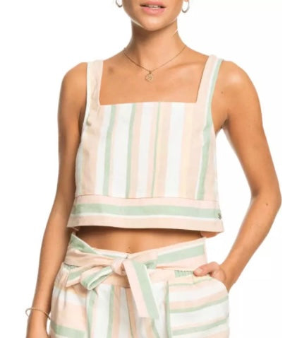 Summer’s Way Roxy Tank Top (Snow White) - BEYOUtify Boutique