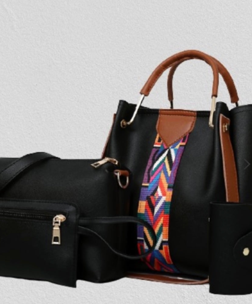 Along For The Ride Bag (Black) - BEYOUtify Boutique
