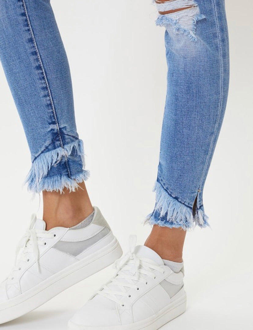 KANCAN SKINNY JEANS (BLUE) - BEYOUtify Boutique