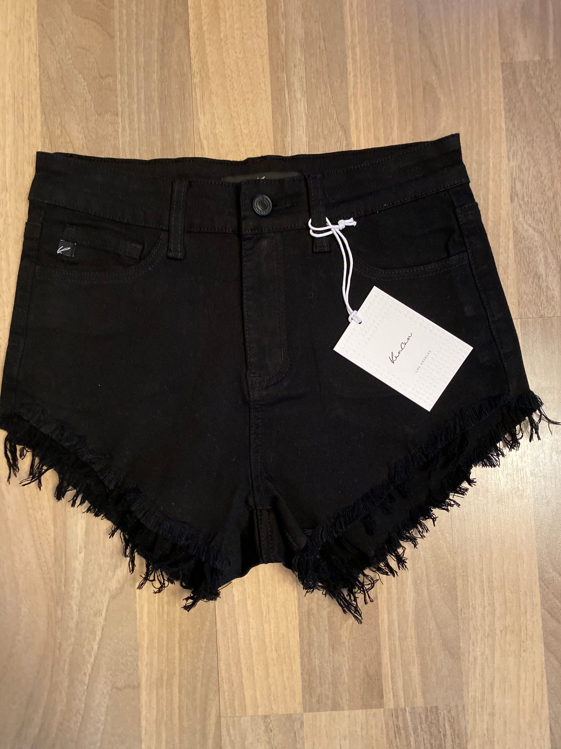 KANCAN SHORTS (BLACK) - BEYOUtify Boutique