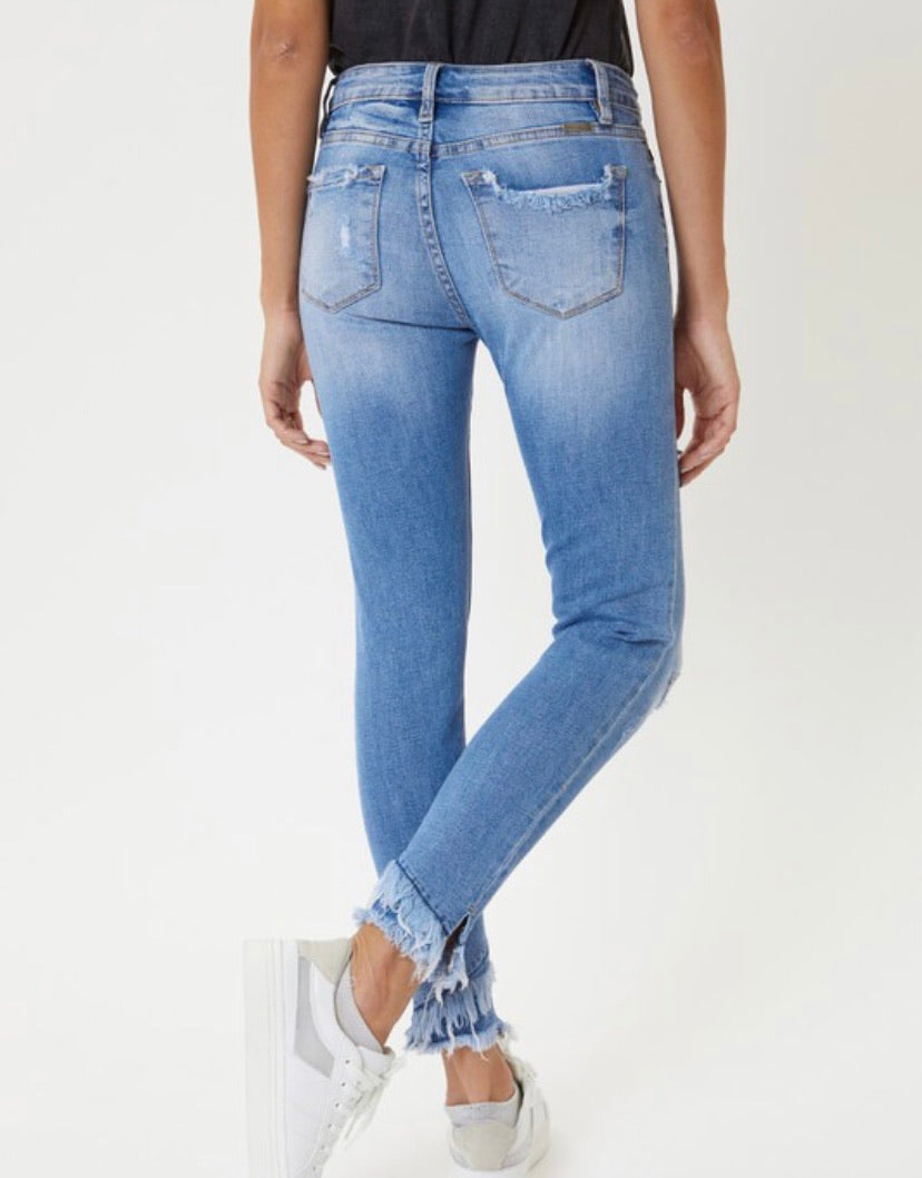 KANCAN SKINNY JEANS (BLUE) - BEYOUtify Boutique