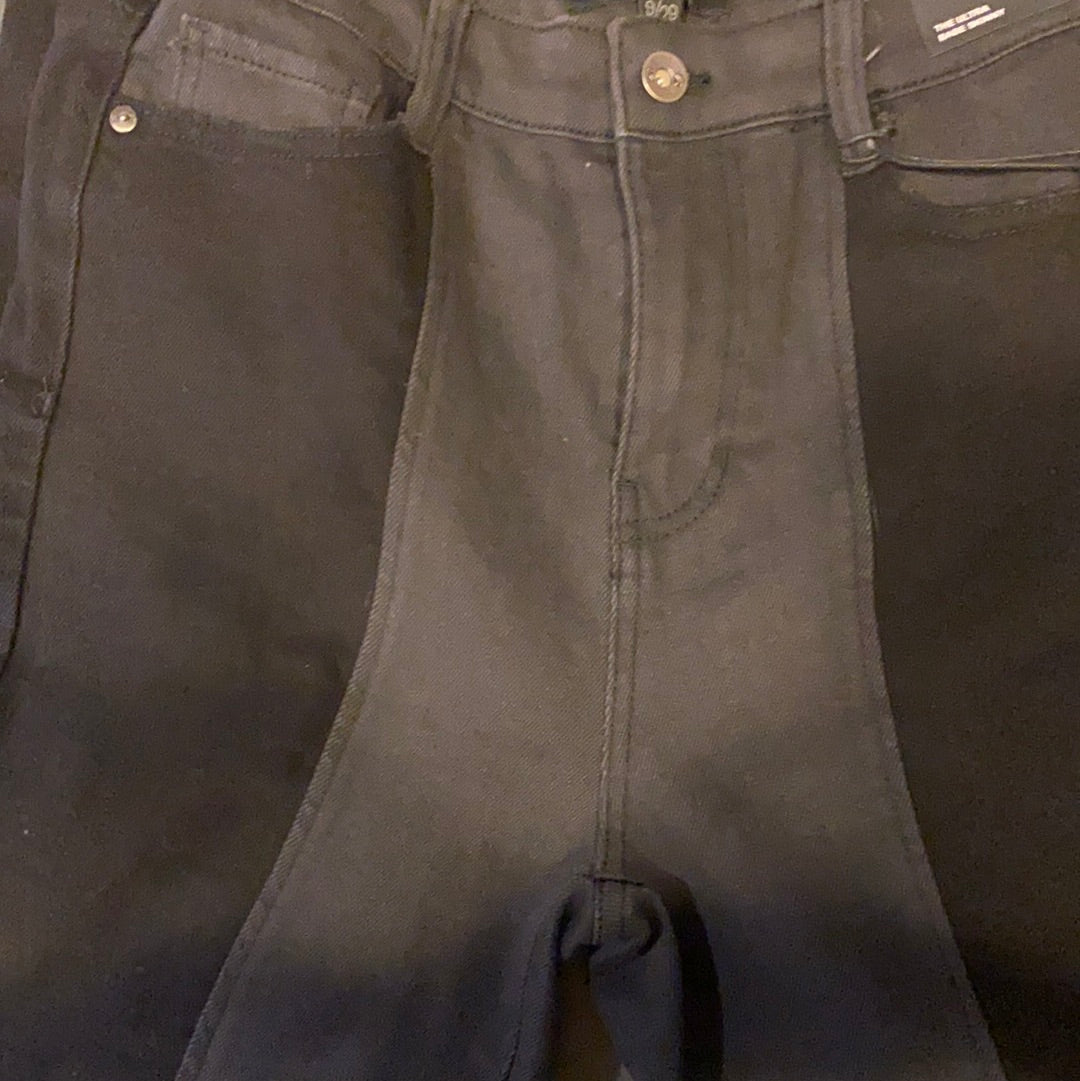 Color Block Jeans (Black) - BEYOUtify Boutique