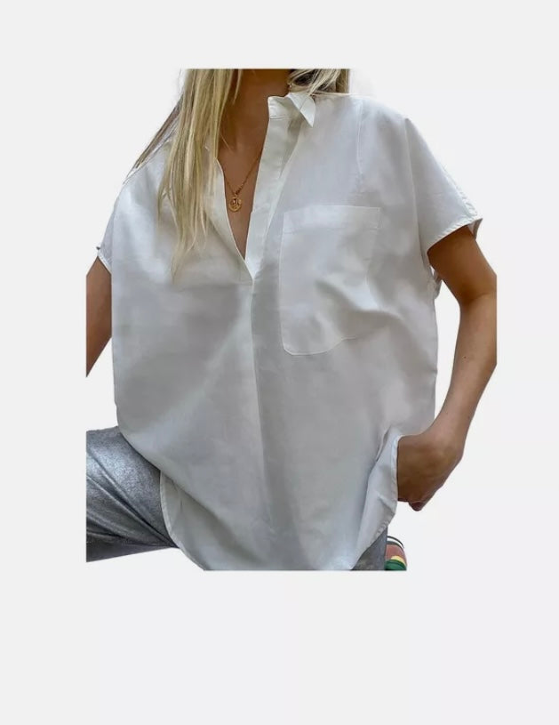 The Cele Rhodes Oversized Tee (White) - BEYOUtify Boutique