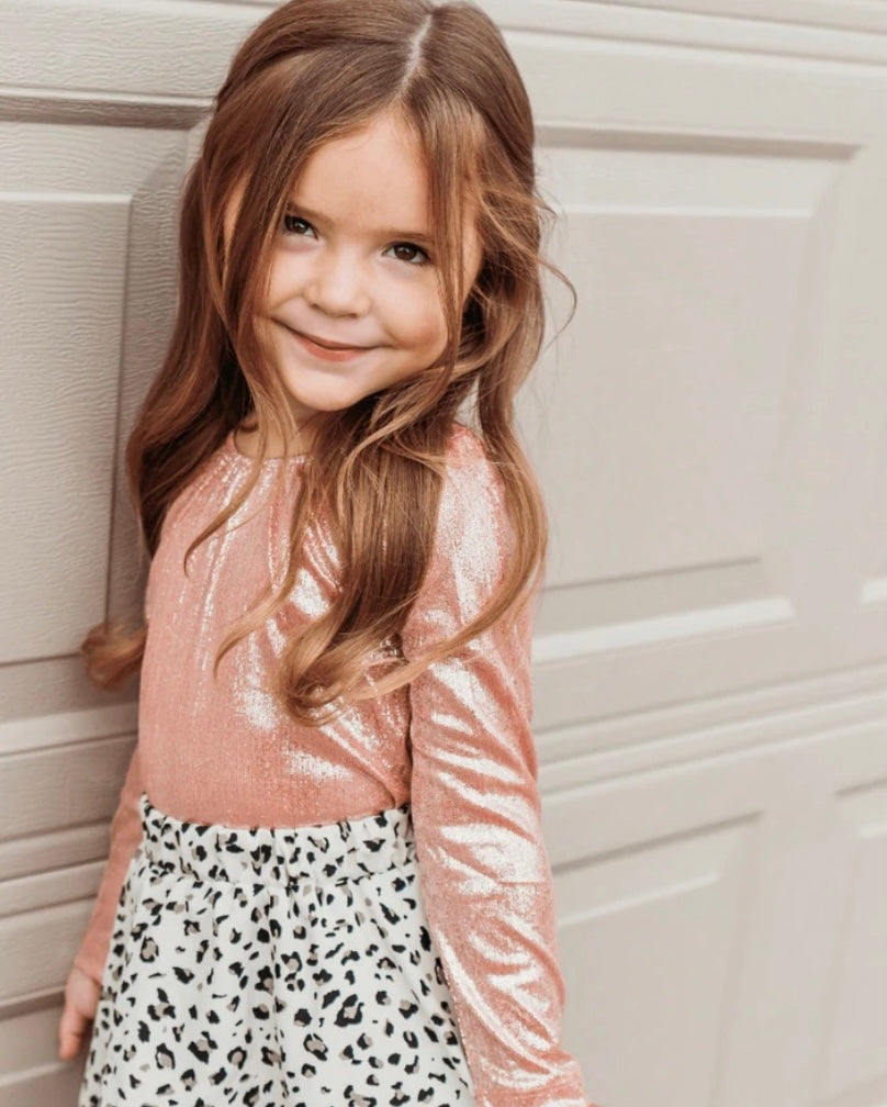 Time-To-Shine Leotard (Pink) - BEYOUtify Boutique