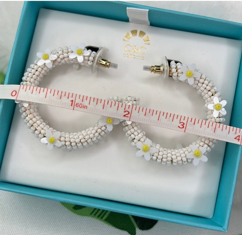 C & C Daisy Earrings - BEYOUtify Boutique