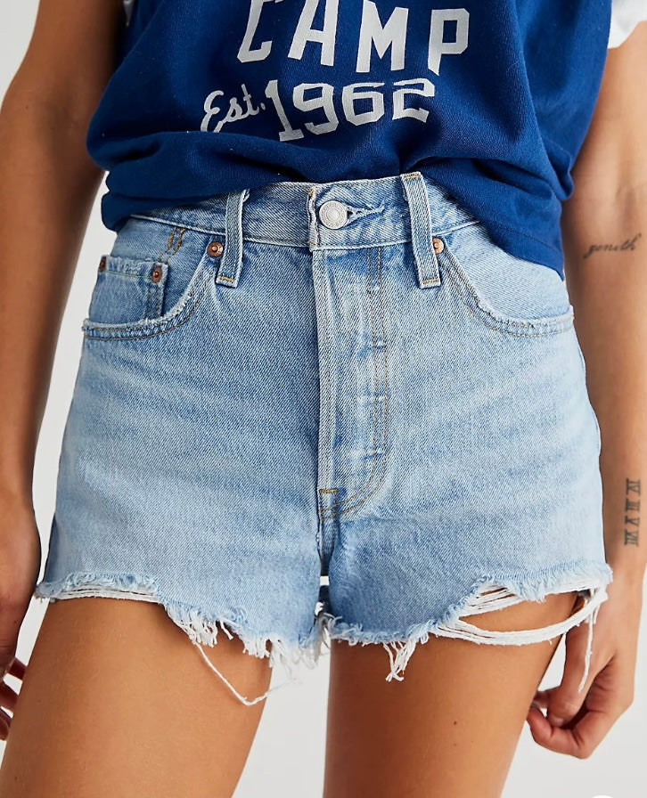 Levi’s Distressed Shorts - BEYOUtify Boutique