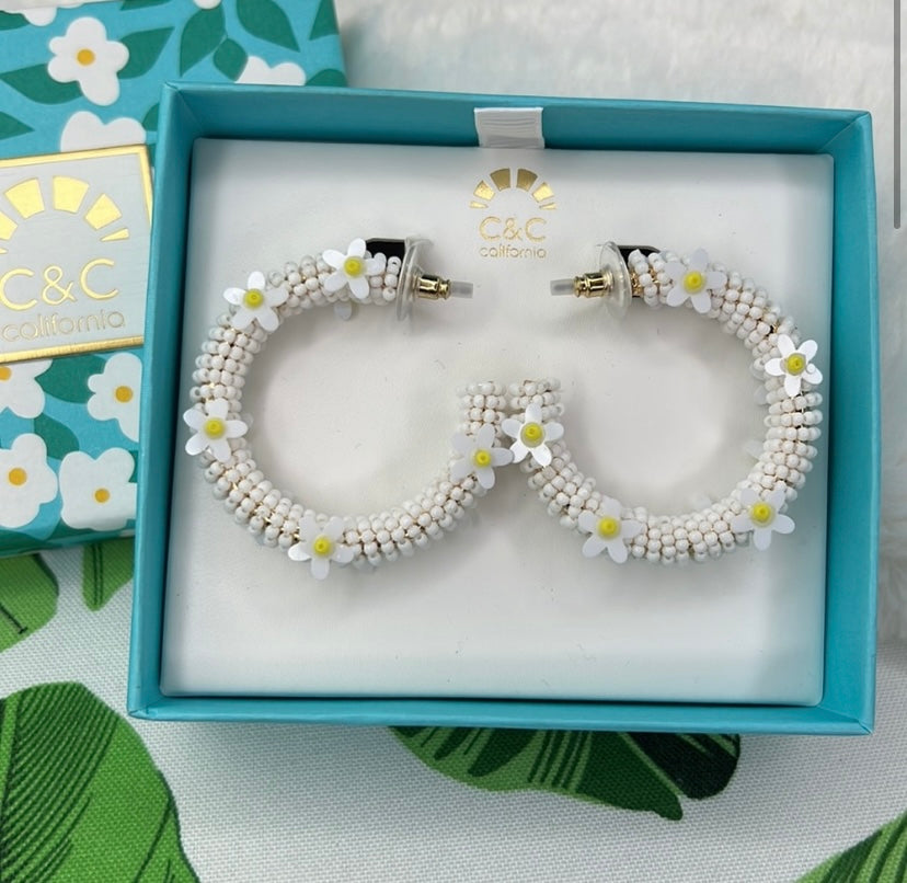 C & C Daisy Earrings - BEYOUtify Boutique