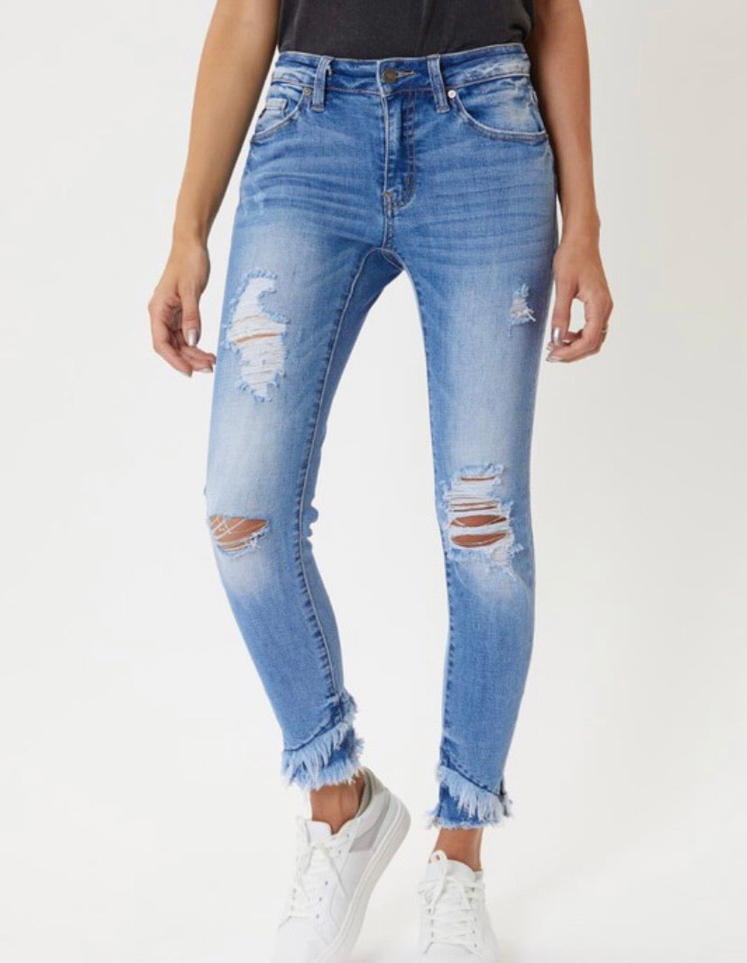 KANCAN SKINNY JEANS (BLUE) - BEYOUtify Boutique