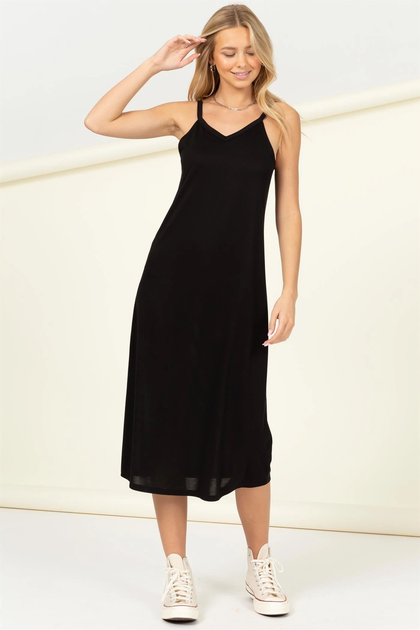Make It Right Maxi Dress (Black) - BEYOUtify Boutique 