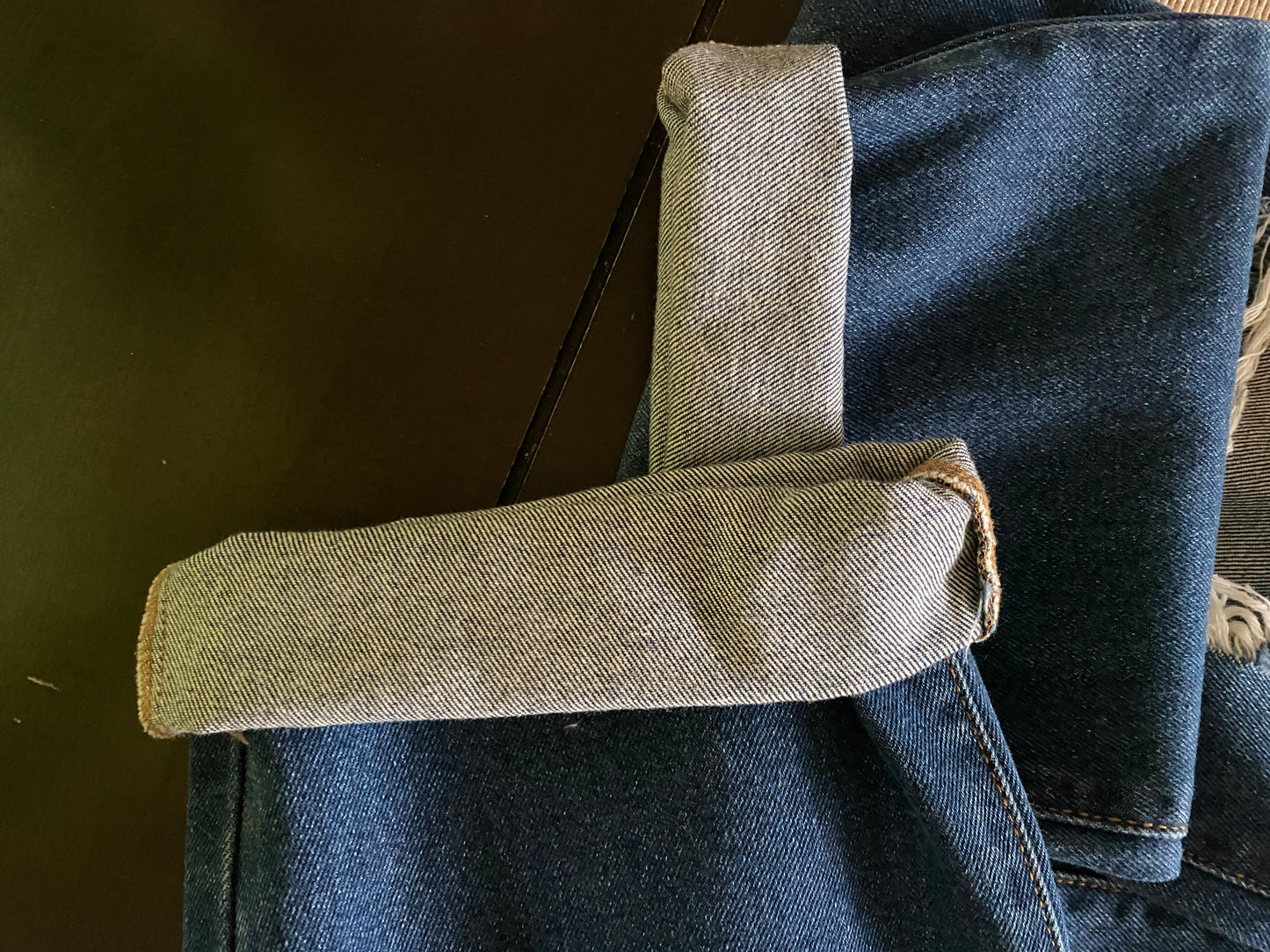 Cello High Rise Distressed Mom Jeans - BEYOUtify Boutique