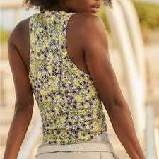 Fresh Squeezed Floral Tank - BEYOUtify Boutique 