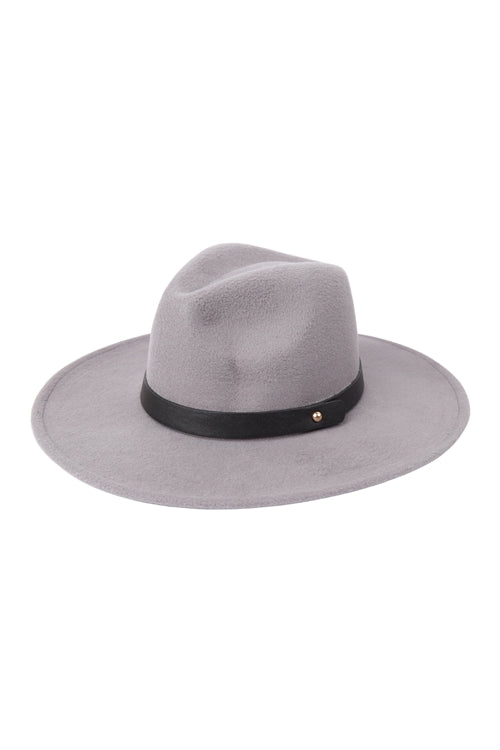 Brim Fashion Hat(Gray) - BEYOUtify Boutique 