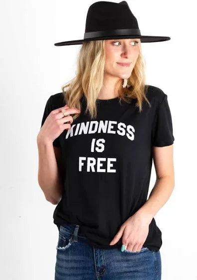 Kindness Is Free Tee - BEYOUtify Boutique 