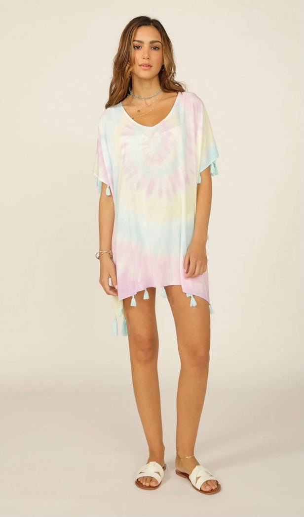 Surf Gypsy Tie Dye Cover-Up - BEYOUtify Boutique 