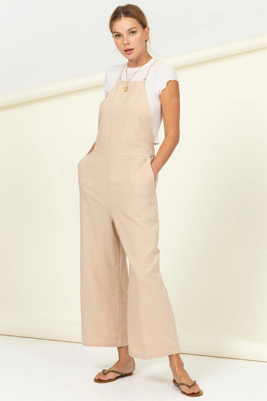 So Into You Jumpsuit (Ceramic) - BEYOUtify Boutique 