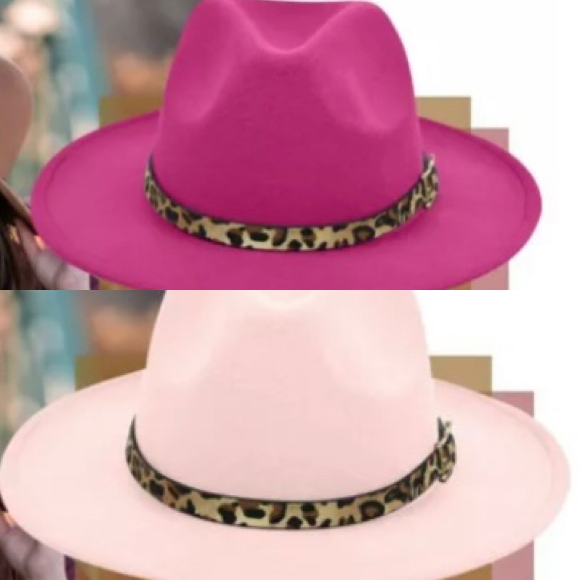 Keep It Classy Fedora Hat ( Light Pink) - BEYOUtify Boutique 