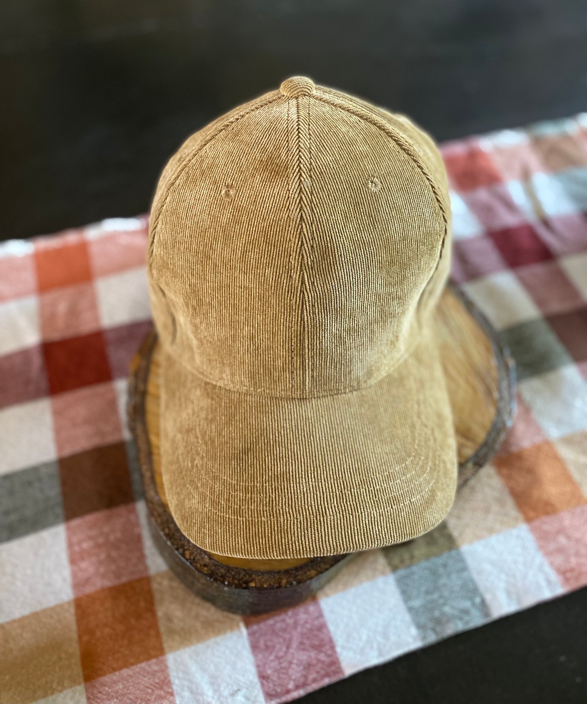 Happy To Be Here Corduroy Hat - BEYOUtify Boutique 